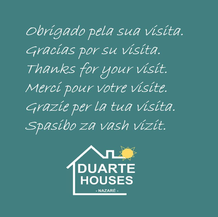Duarte Houses T2 - Com Vista Mar Nazaré Kültér fotó